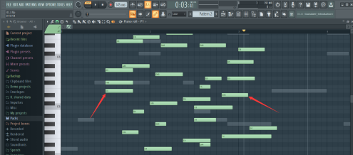 FL Studio怎么对齐音符？FL Studio对齐音符的具体操作截图
